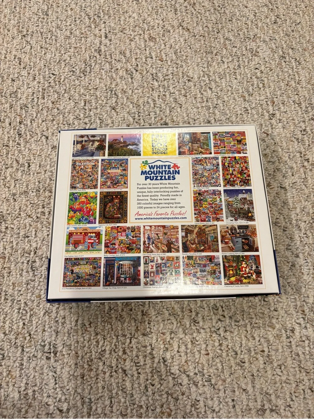 White Mountain Movie Puzzle (1,000 pieces)